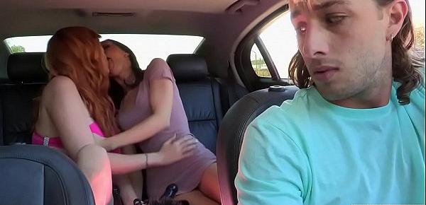  Lauren Phillips and Jenna Sativa must fuck themselves now and here - The Driver Scene 3